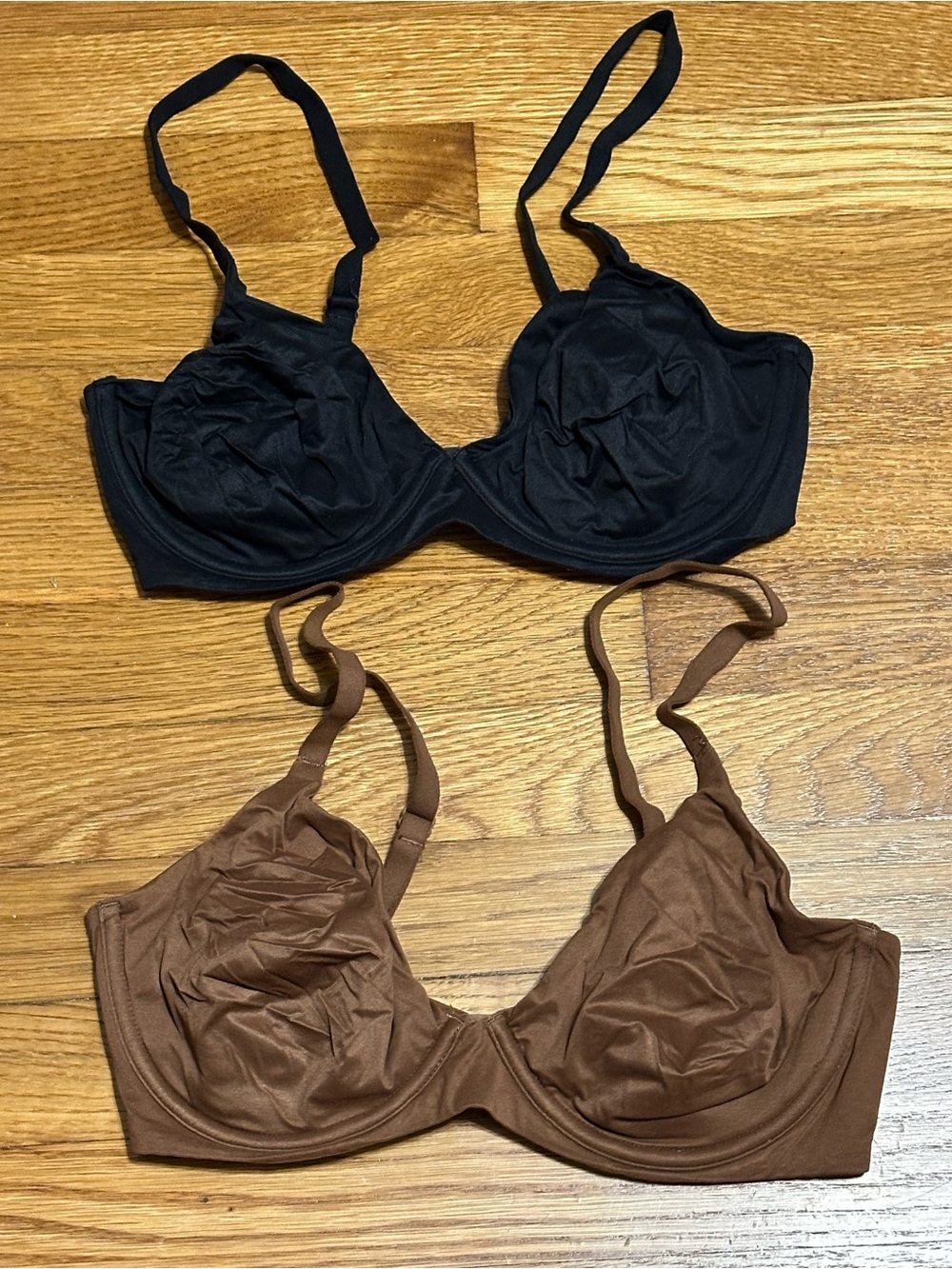 Love by Gap Lined Underwire Bras - Black & Brown